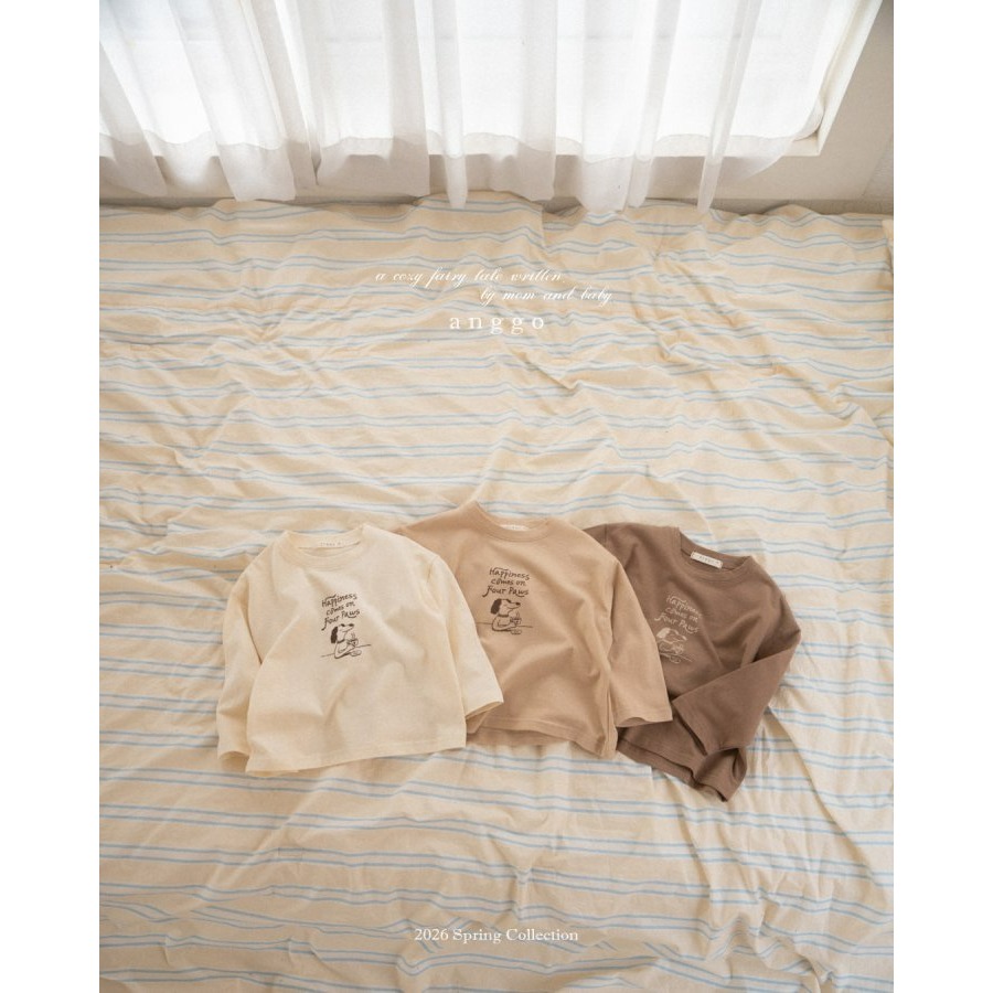 Anggo 上衣 앙꼬 쿠마티셔츠-細節圖5