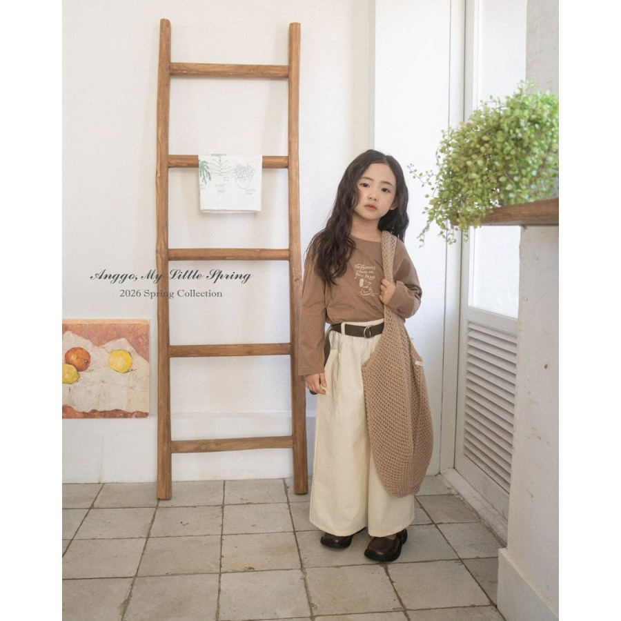 Anggo 上衣 앙꼬 쿠마티셔츠-細節圖11