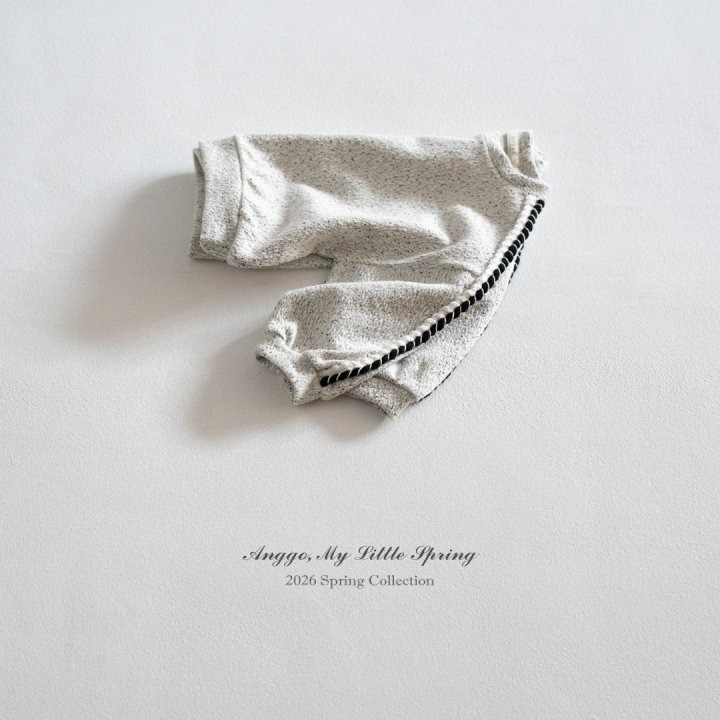 Anggo 上衣 앙꼬 쿠앤크맨투맨-細節圖4