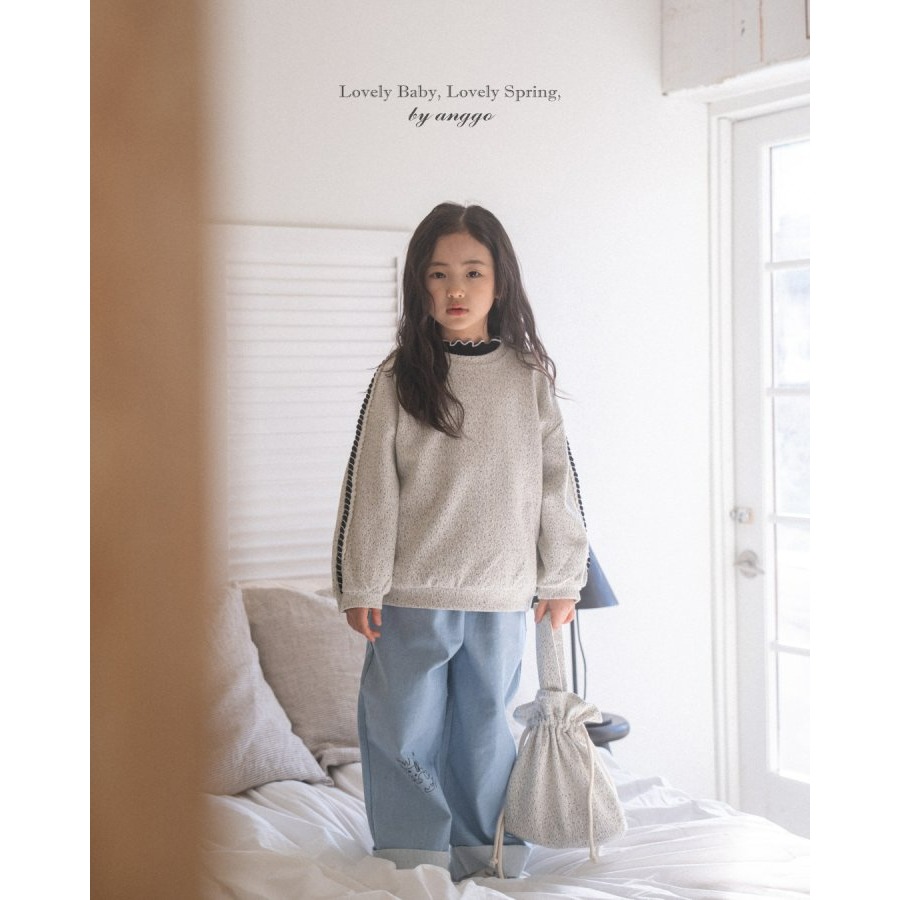 Anggo 上衣 앙꼬 쿠앤크맨투맨-細節圖7