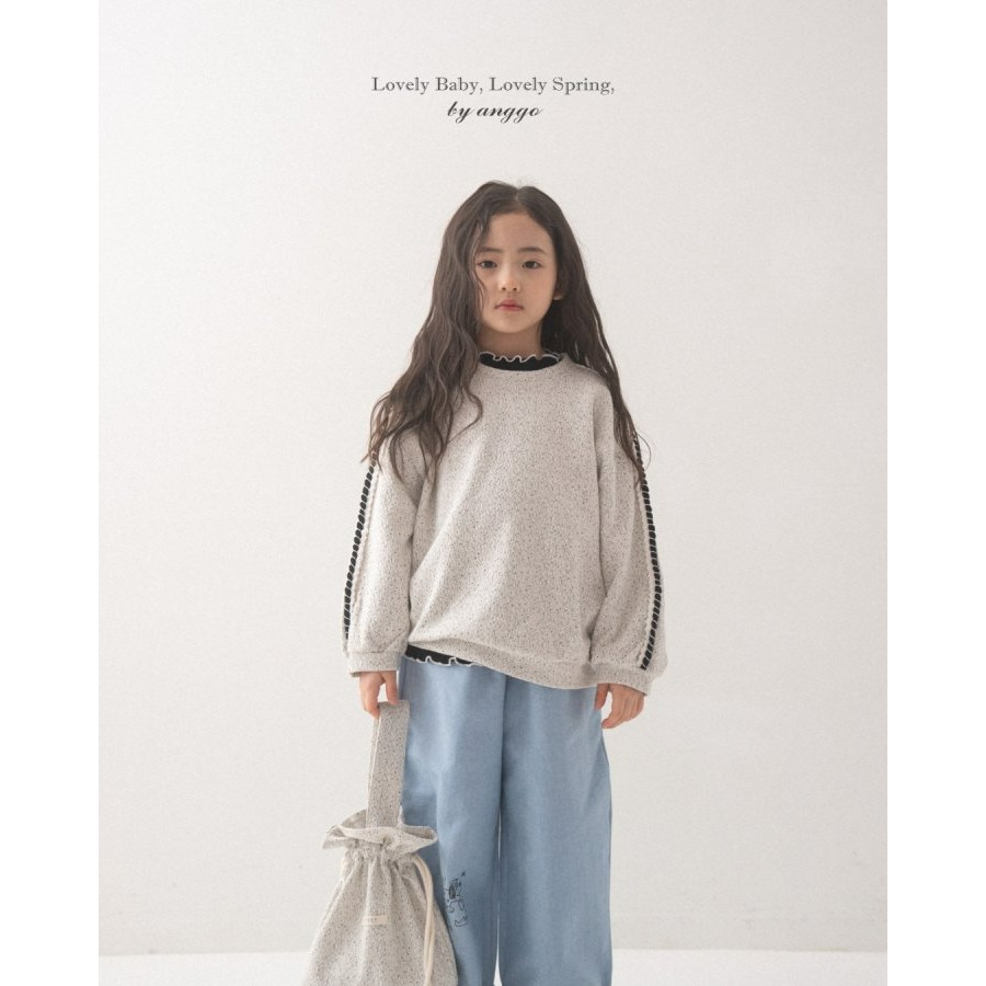 Anggo 上衣 앙꼬 쿠앤크맨투맨-細節圖10