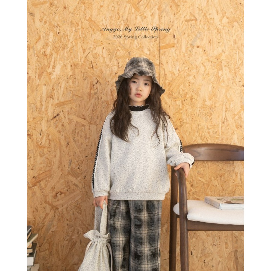 Anggo 上衣 앙꼬 쿠앤크맨투맨-細節圖11