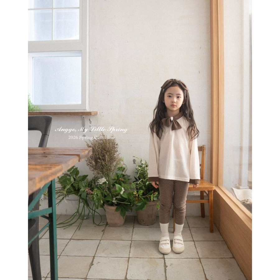 Anggo 上衣 앙꼬 크림번티셔츠-細節圖9