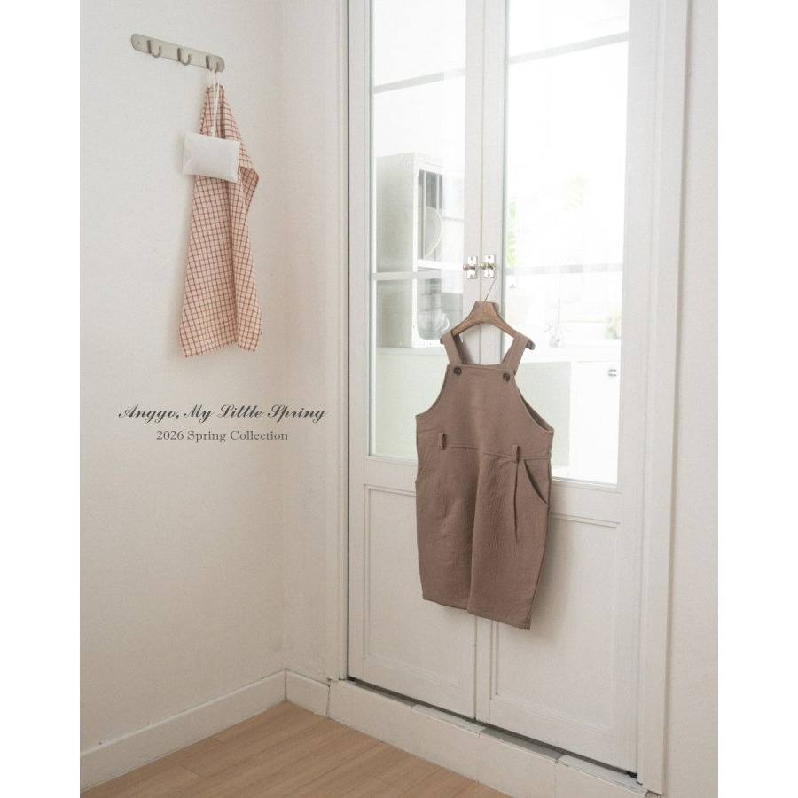 Anggo 吊帶褲 앙꼬 파인오버롤-細節圖5