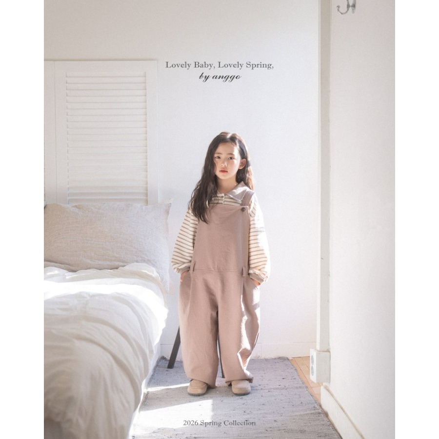 Anggo 吊帶褲 앙꼬 파인오버롤-細節圖8