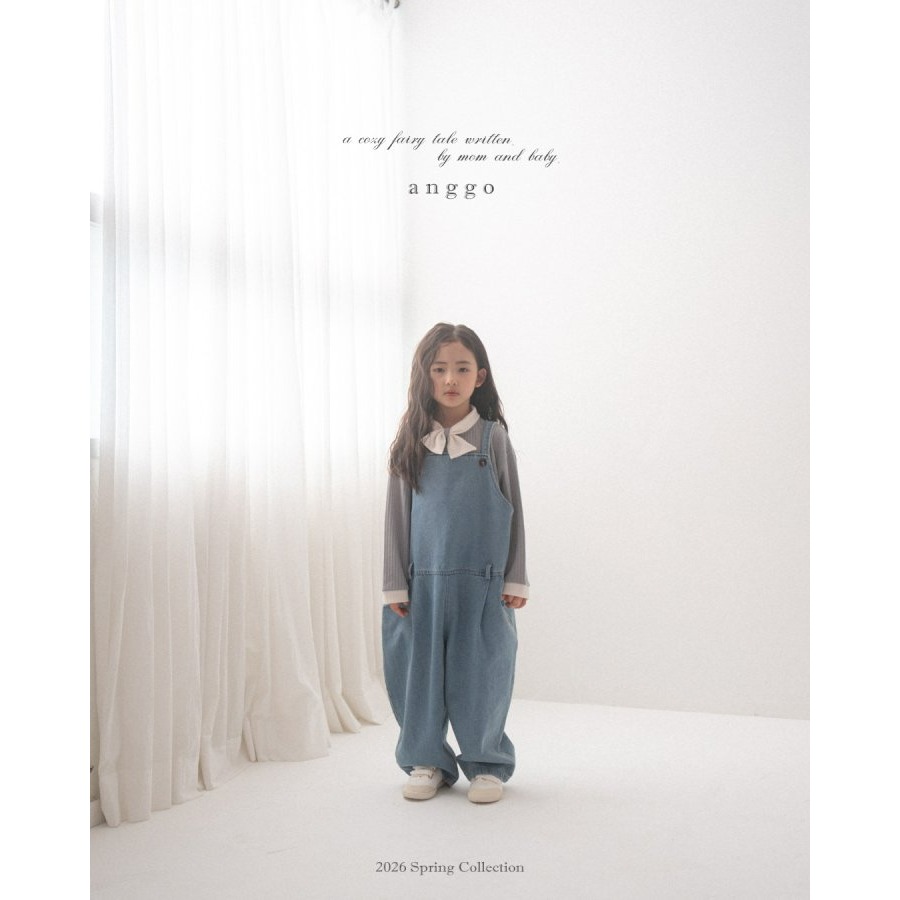 Anggo 吊帶褲 앙꼬 파인오버롤-細節圖9