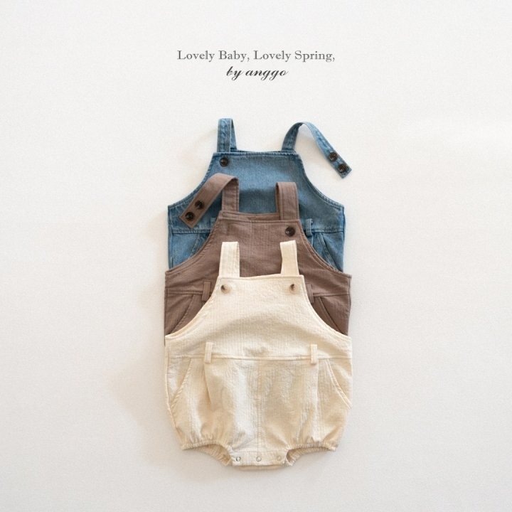 Anggo 包屁衣 앙꼬 파인오버롤롬퍼-細節圖2