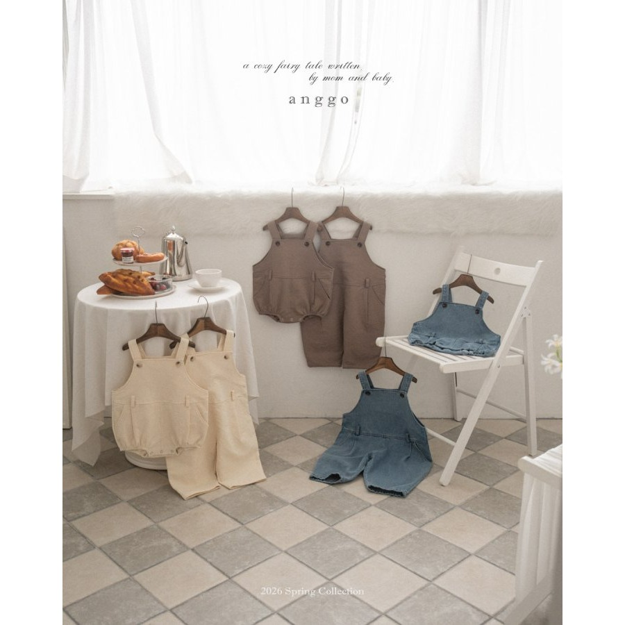 Anggo 包屁衣 앙꼬 파인오버롤롬퍼-細節圖6