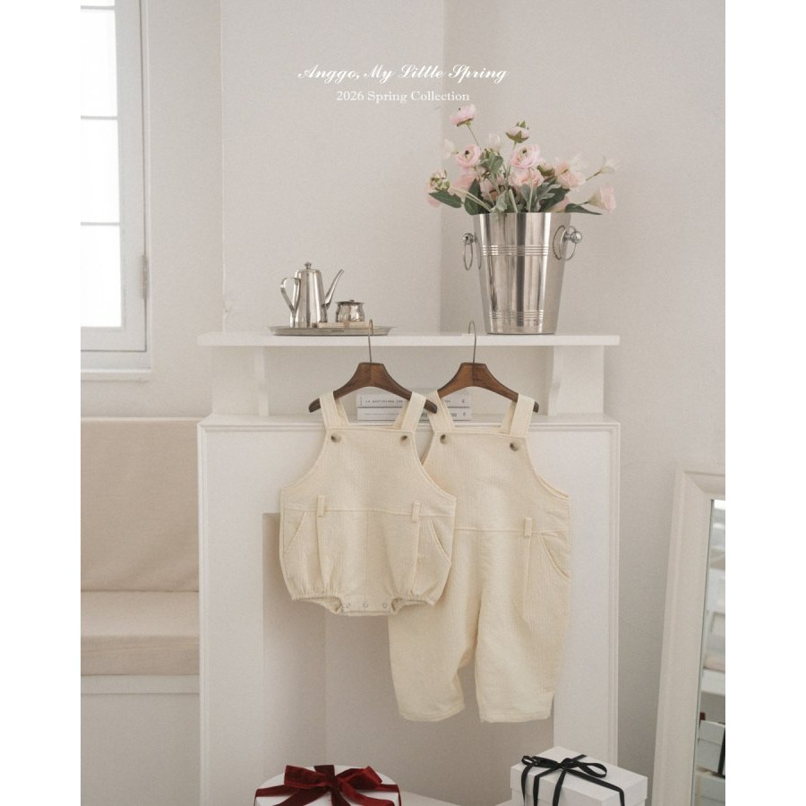 Anggo 包屁衣 앙꼬 파인오버롤롬퍼-細節圖7