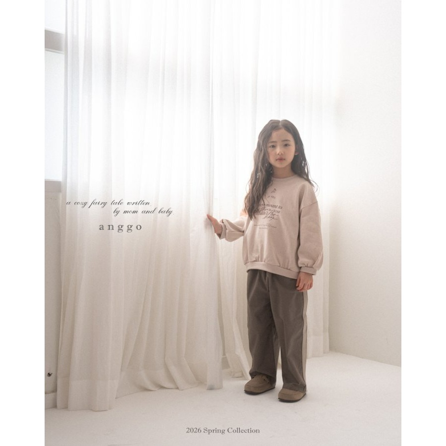 Anggo 褲子 앙꼬 라인팬츠-細節圖6