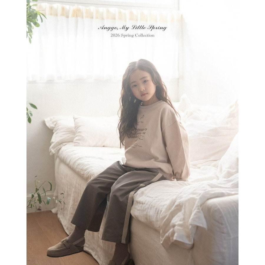 Anggo 褲子 앙꼬 라인팬츠-細節圖9