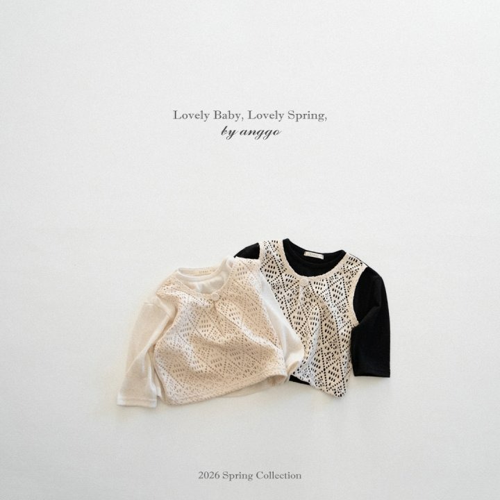 Anggo 上衣 앙꼬 수플레티셔츠-細節圖3