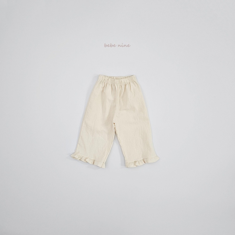 Bebenine 褲子 베베나인 프릴루즈팬츠-細節圖2