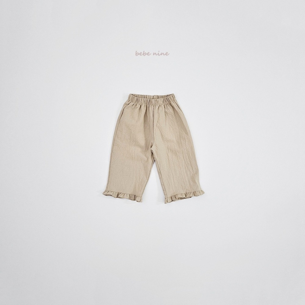 Bebenine 褲子 베베나인 프릴루즈팬츠-細節圖4