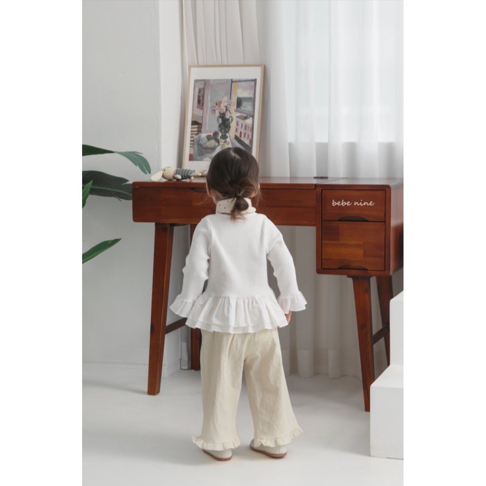 Bebenine 褲子 베베나인 프릴루즈팬츠-細節圖8