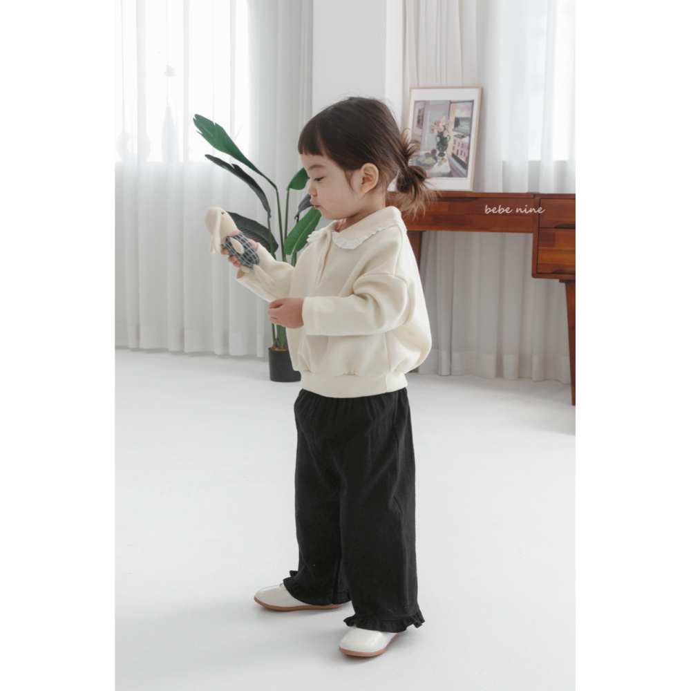 Bebenine 褲子 베베나인 프릴루즈팬츠-細節圖11