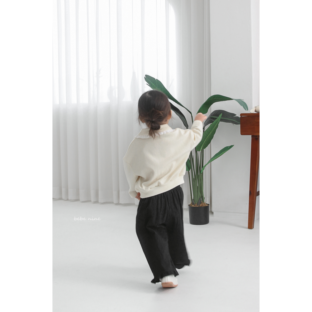 Bebenine 上衣 베베나인 프릴카라맨투맨-細節圖9