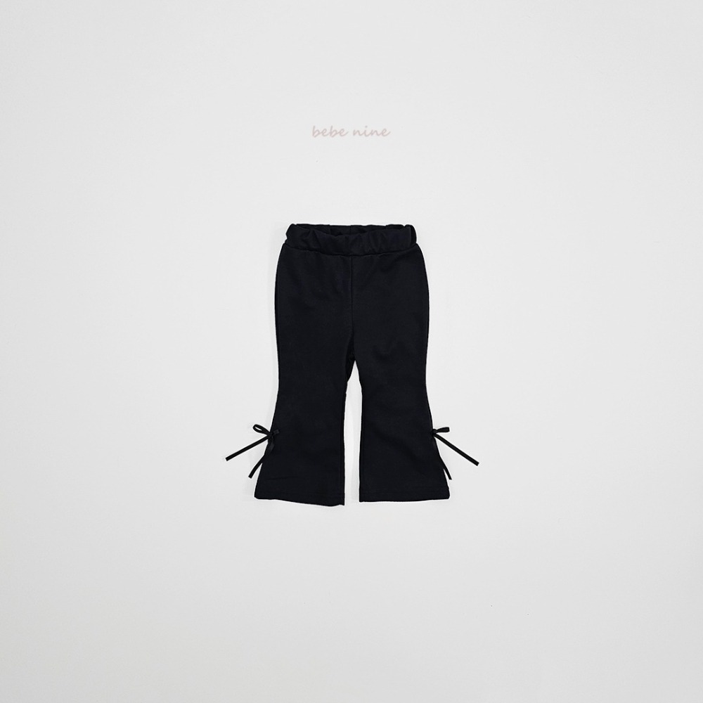 Bebenine 褲子 베베나인 퓨어리본나팔팬츠-細節圖2