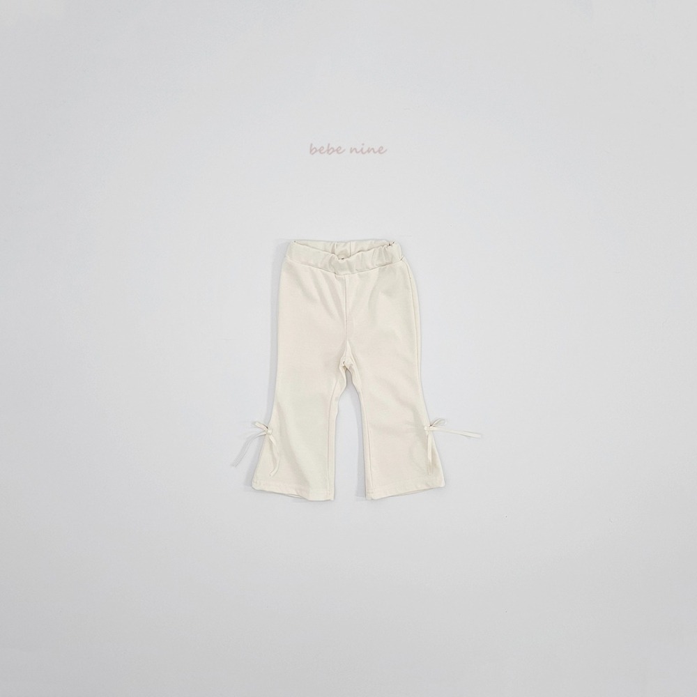 Bebenine 褲子 베베나인 퓨어리본나팔팬츠-細節圖3