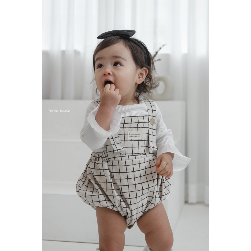 Bebenine 包屁衣 베베나인 제리멜빵슈트-細節圖7