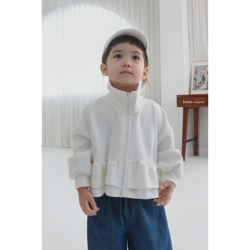 Bebenine 外套 베베나인 크롭집업자켓-細節圖3