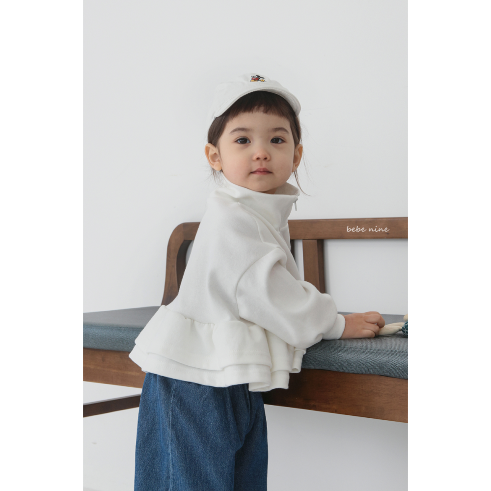 Bebenine 外套 베베나인 크롭집업자켓-細節圖4