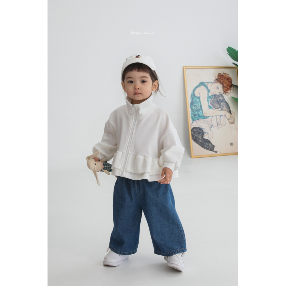 Bebenine 外套 베베나인 크롭집업자켓-細節圖5