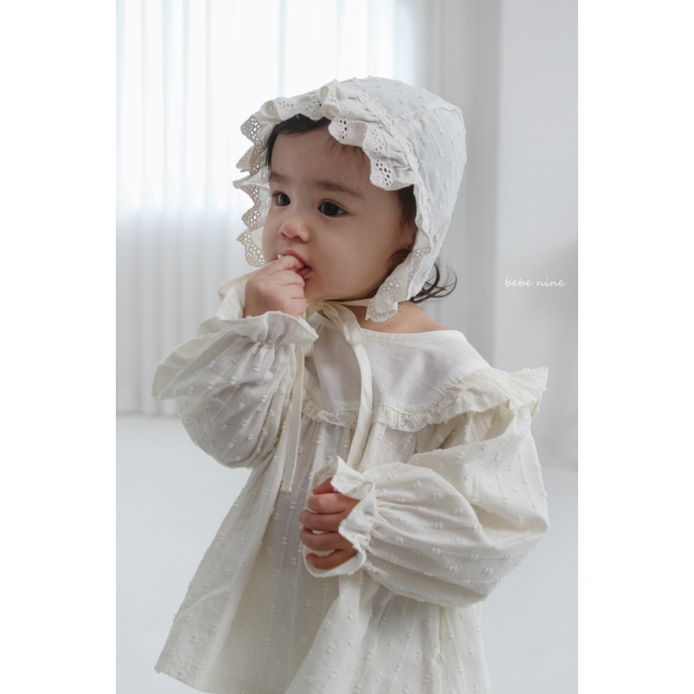 Bebenine 套裝 上衣&屁屁褲 베베나인 셜리블루머세트-細節圖7