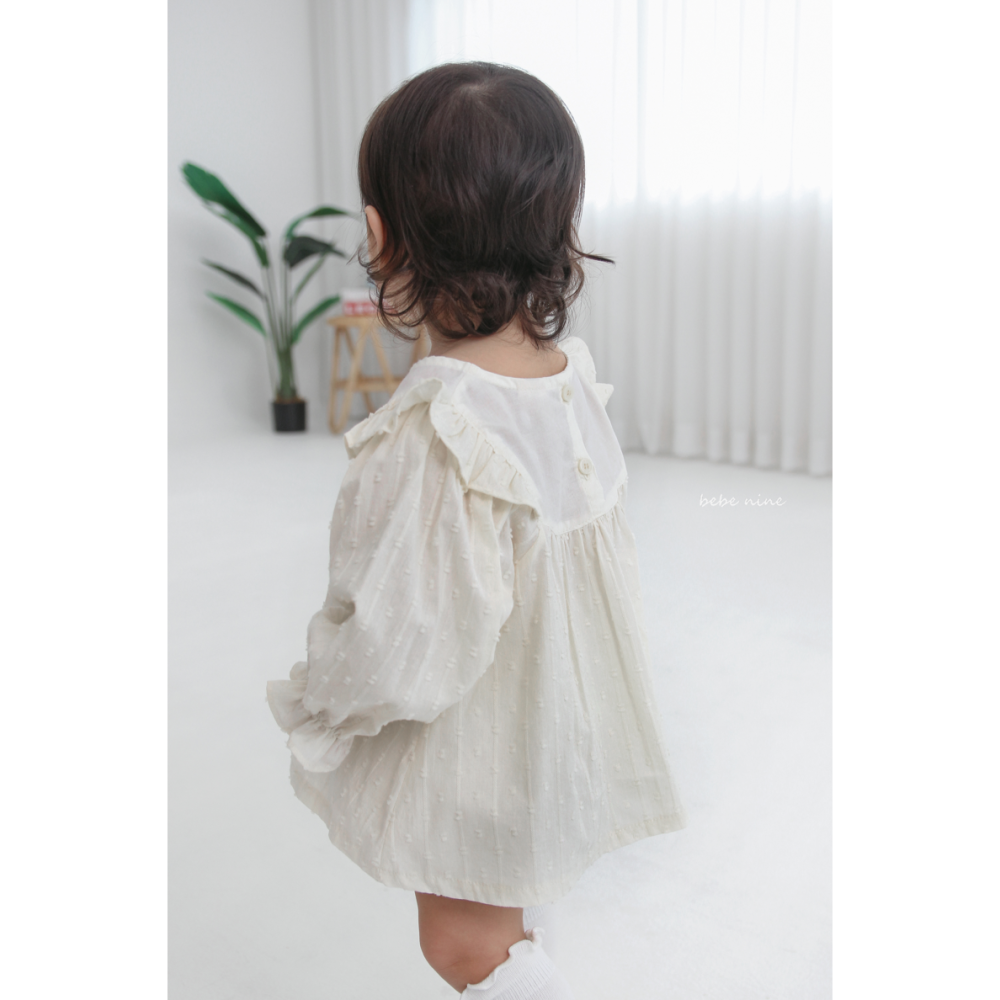 Bebenine 套裝 上衣&屁屁褲 베베나인 셜리블루머세트-細節圖9