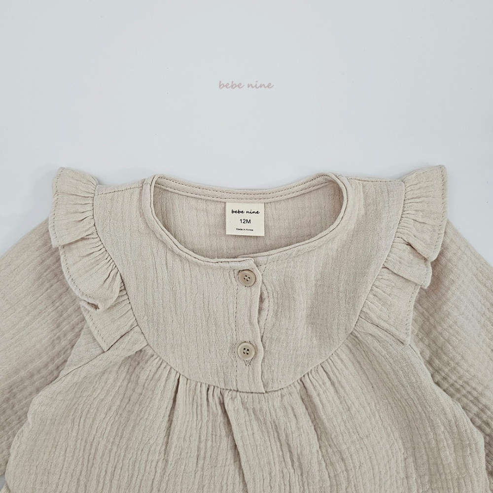 Bebenine 套裝 上衣&屁屁褲 베베나인 보나블루머세트-細節圖4