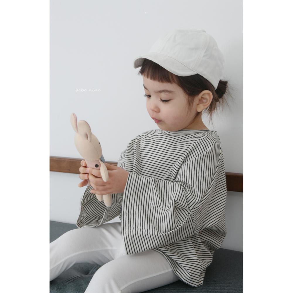 Bebenine 上衣 베베나인 메종스트라이프티-細節圖10