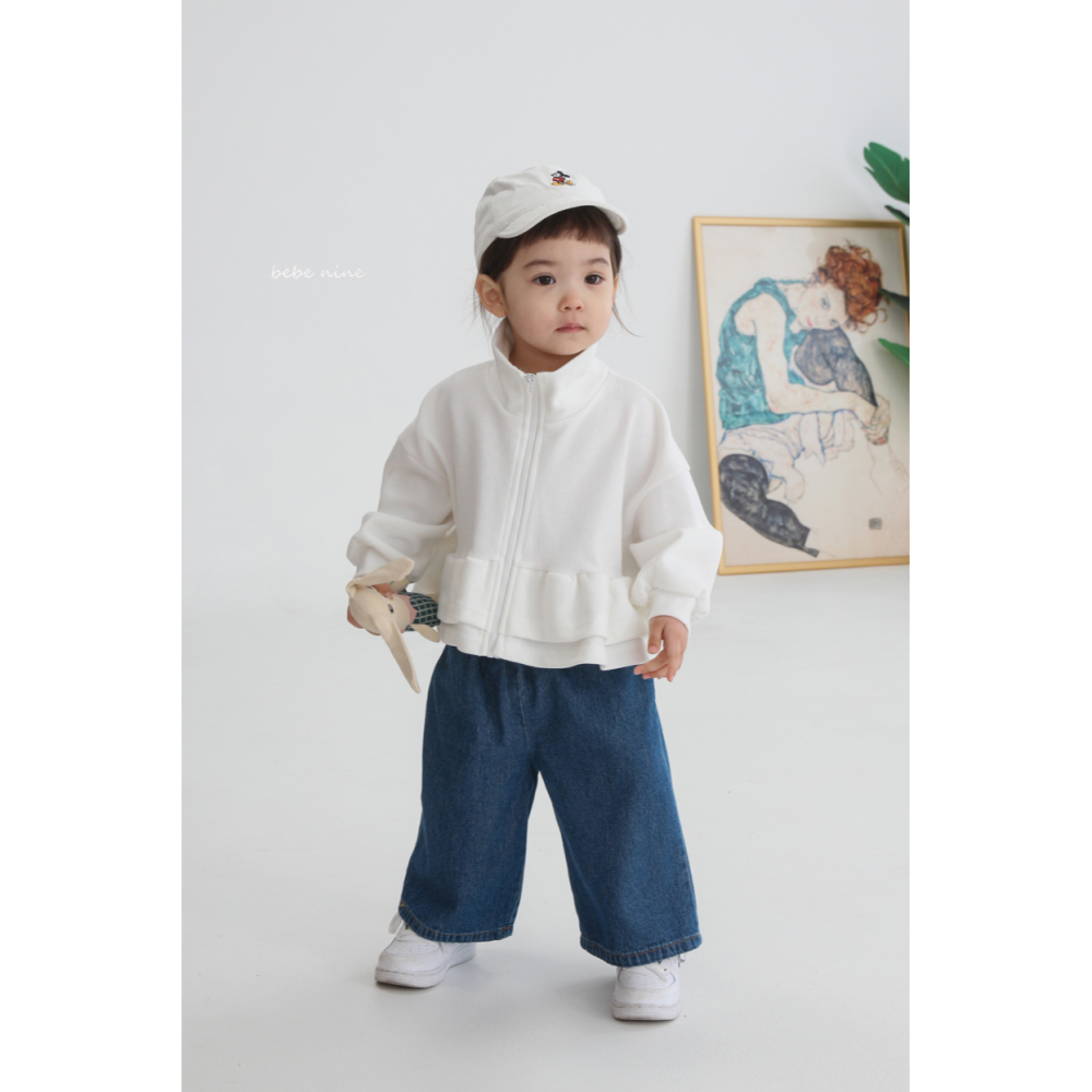 Bebenine 褲子 베베나인 데님루즈팬츠-細節圖6