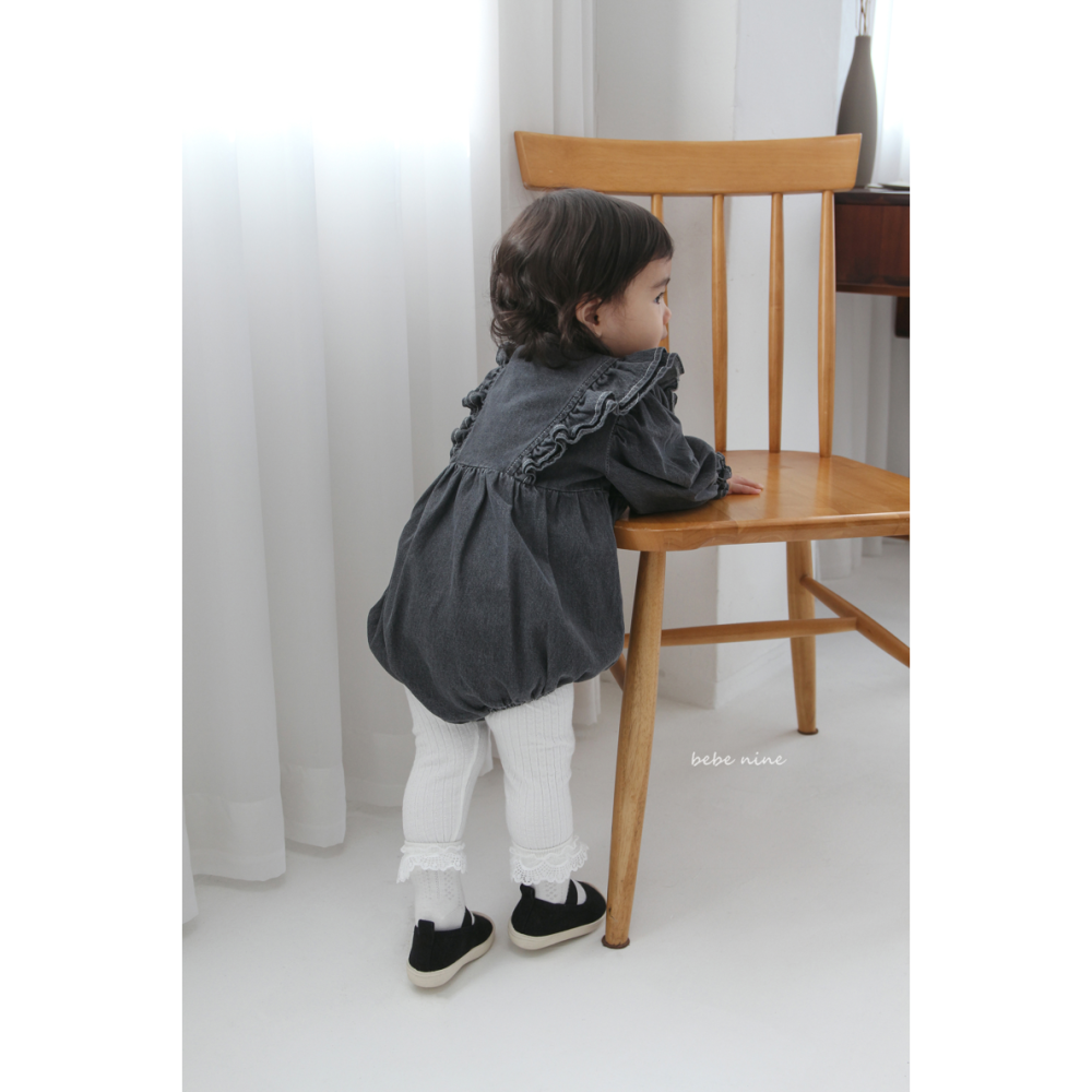 Bebenine 包屁衣 베베나인 라라데님슈트-細節圖8