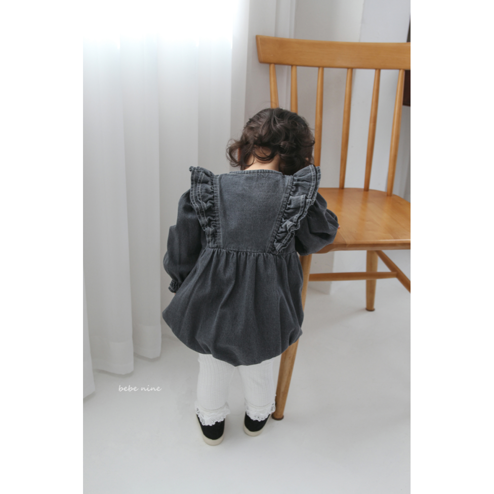 Bebenine 包屁衣 베베나인 라라데님슈트-細節圖9