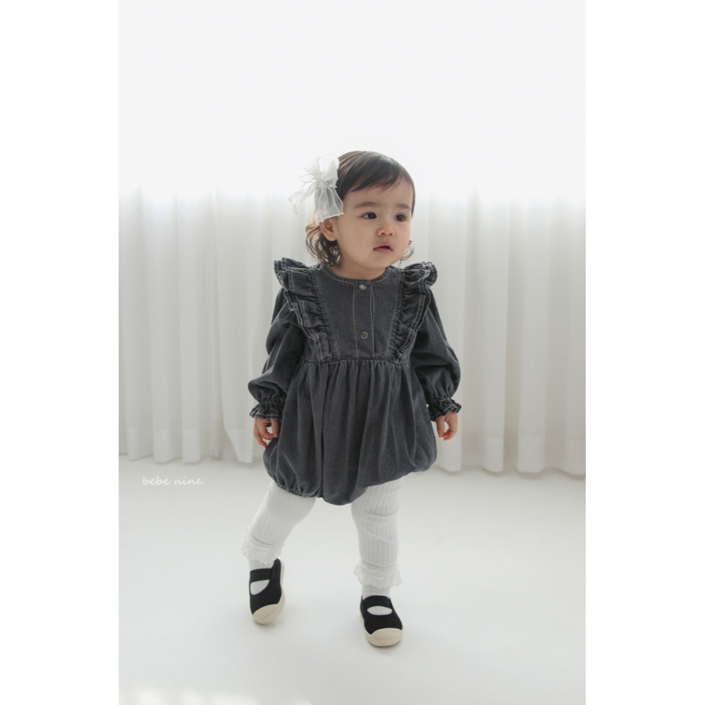 Bebenine 包屁衣 베베나인 라라데님슈트-細節圖10