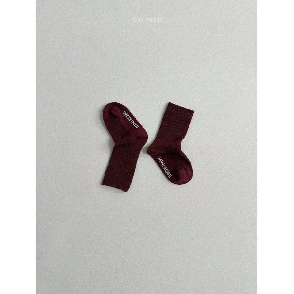 Minirobe 襪子 미니로브 브리즈삭스3종세트-細節圖6