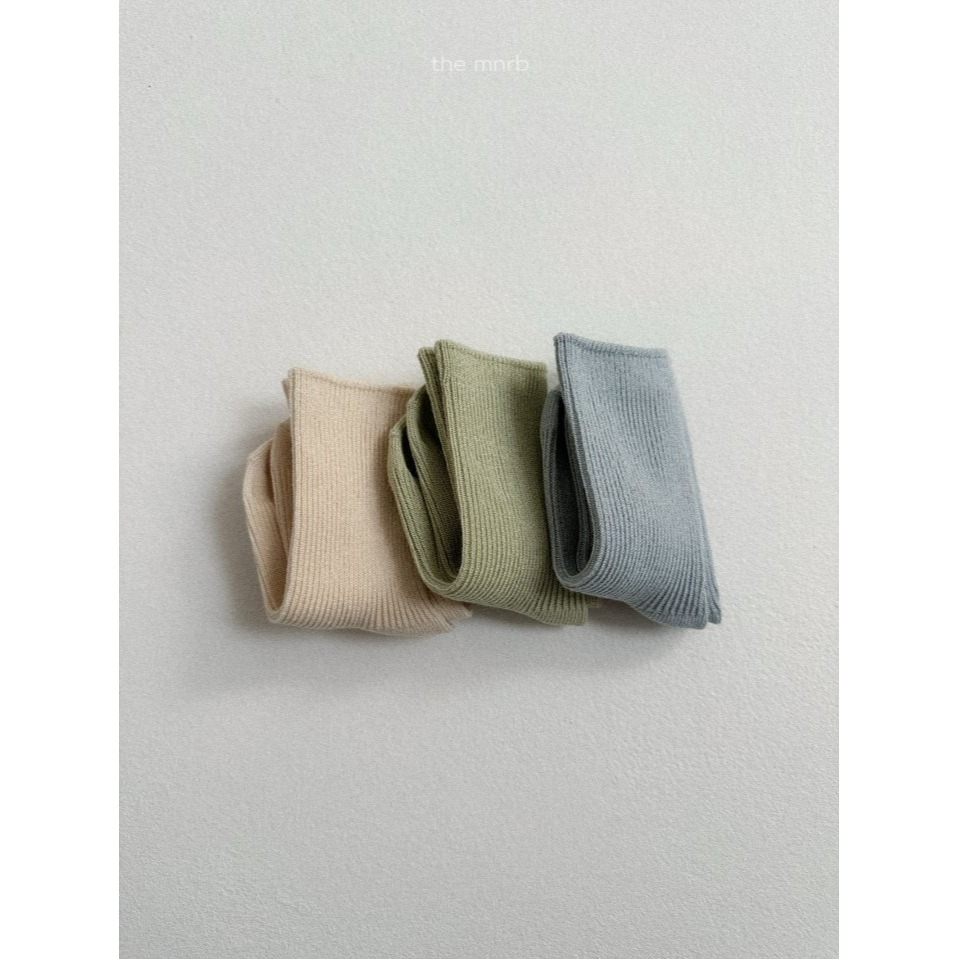 Minirobe 襪子 미니로브 블라썸삭스3종세트-細節圖2