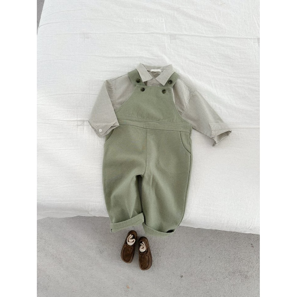 Minirobe 吊帶褲 미니로브 로엔오버롤-細節圖6