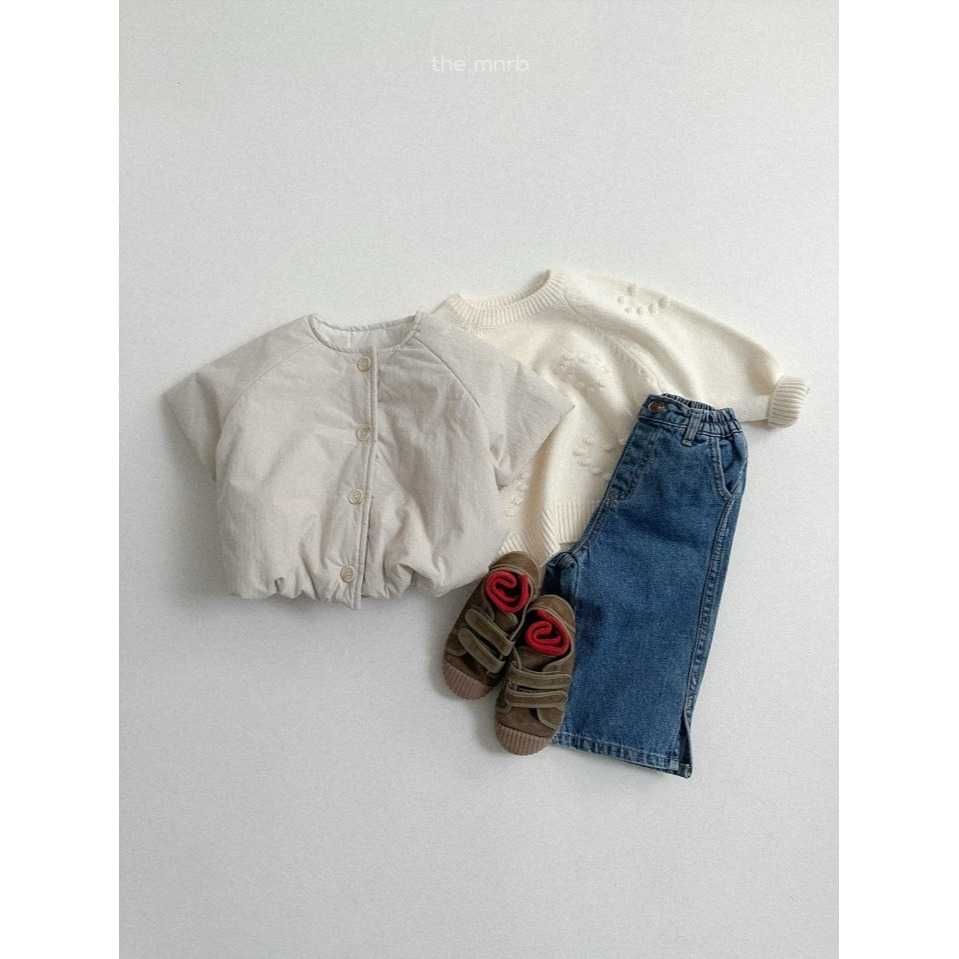 Minirobe 上衣 미니로브 러브아일렛니트-細節圖5