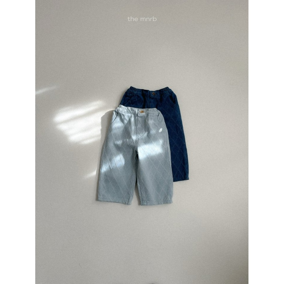 Minirobe 褲子 미니로브 다이아데님팬츠-細節圖2