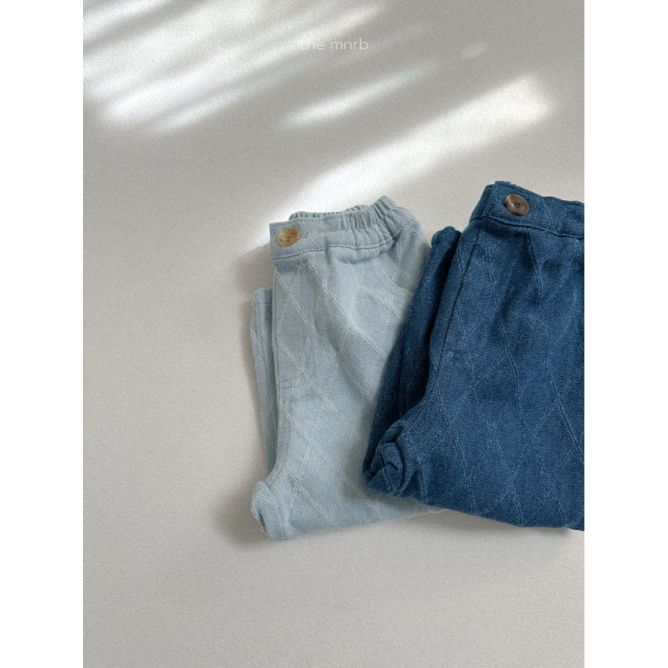 Minirobe 褲子 미니로브 다이아데님팬츠-細節圖4