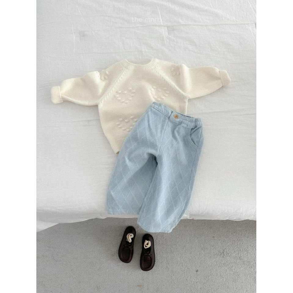 Minirobe 褲子 미니로브 다이아데님팬츠-細節圖6