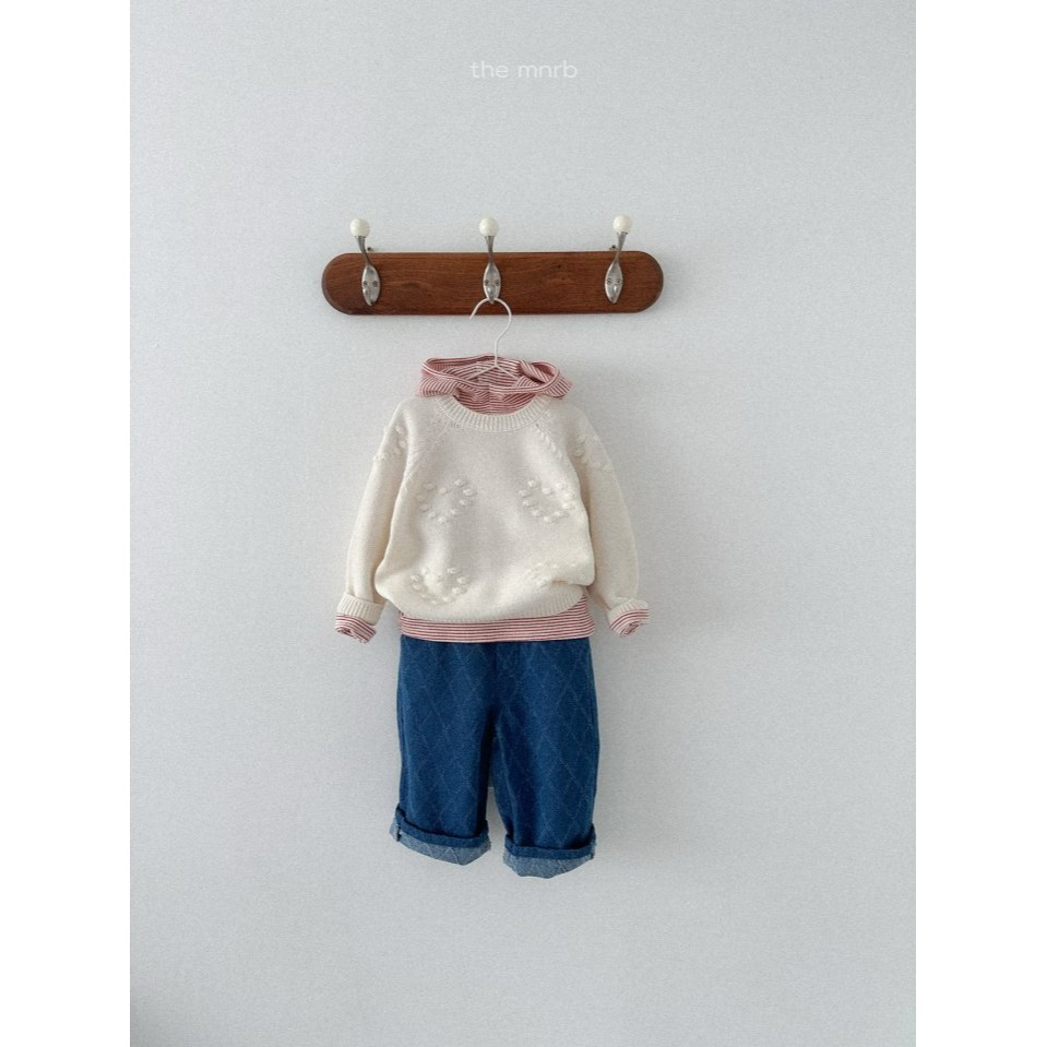 Minirobe 褲子 미니로브 다이아데님팬츠-細節圖7