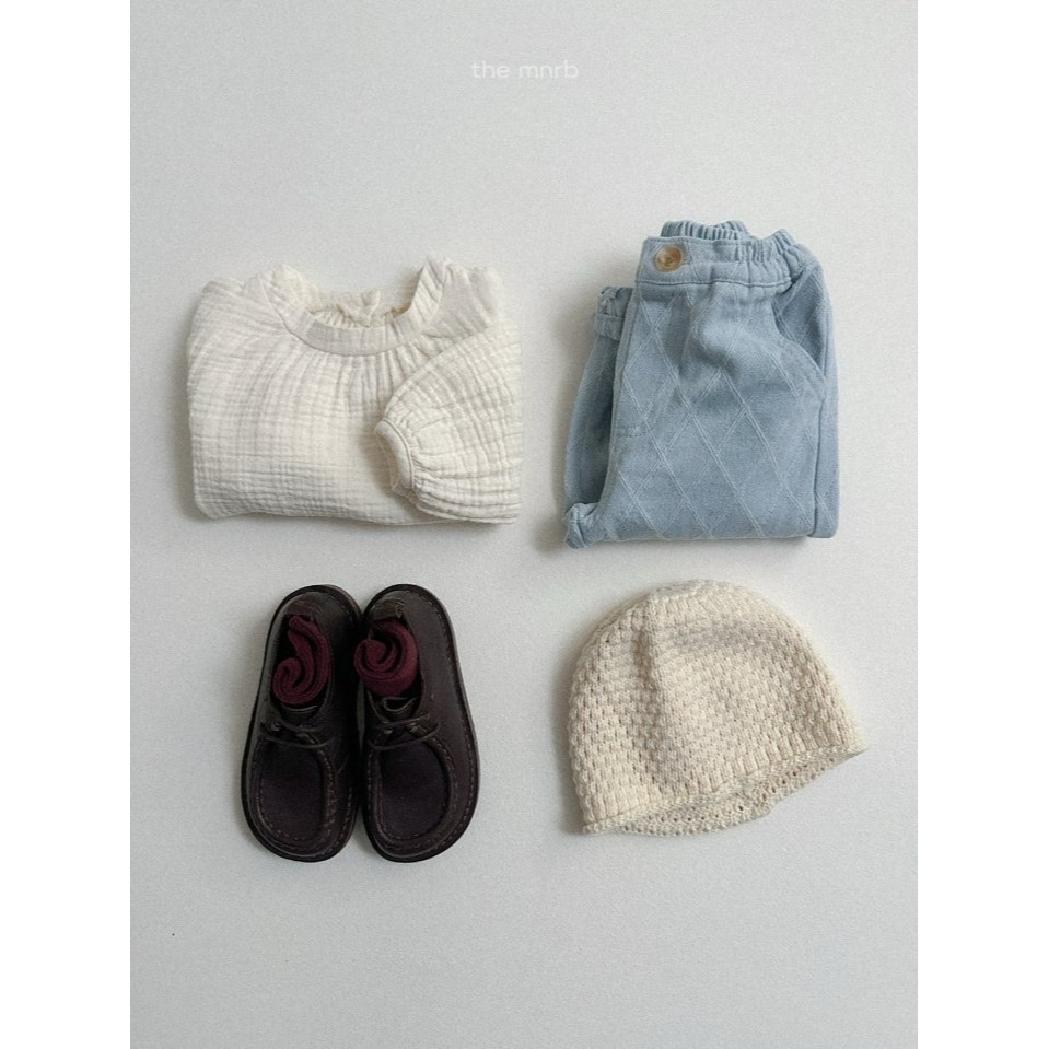 Minirobe 褲子 미니로브 다이아데님팬츠-細節圖8