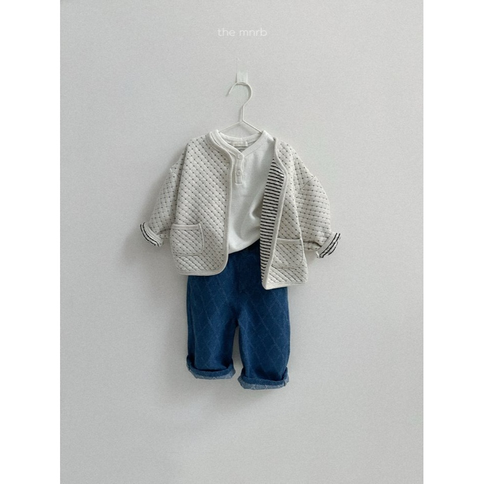 Minirobe 褲子 미니로브 다이아데님팬츠-細節圖10