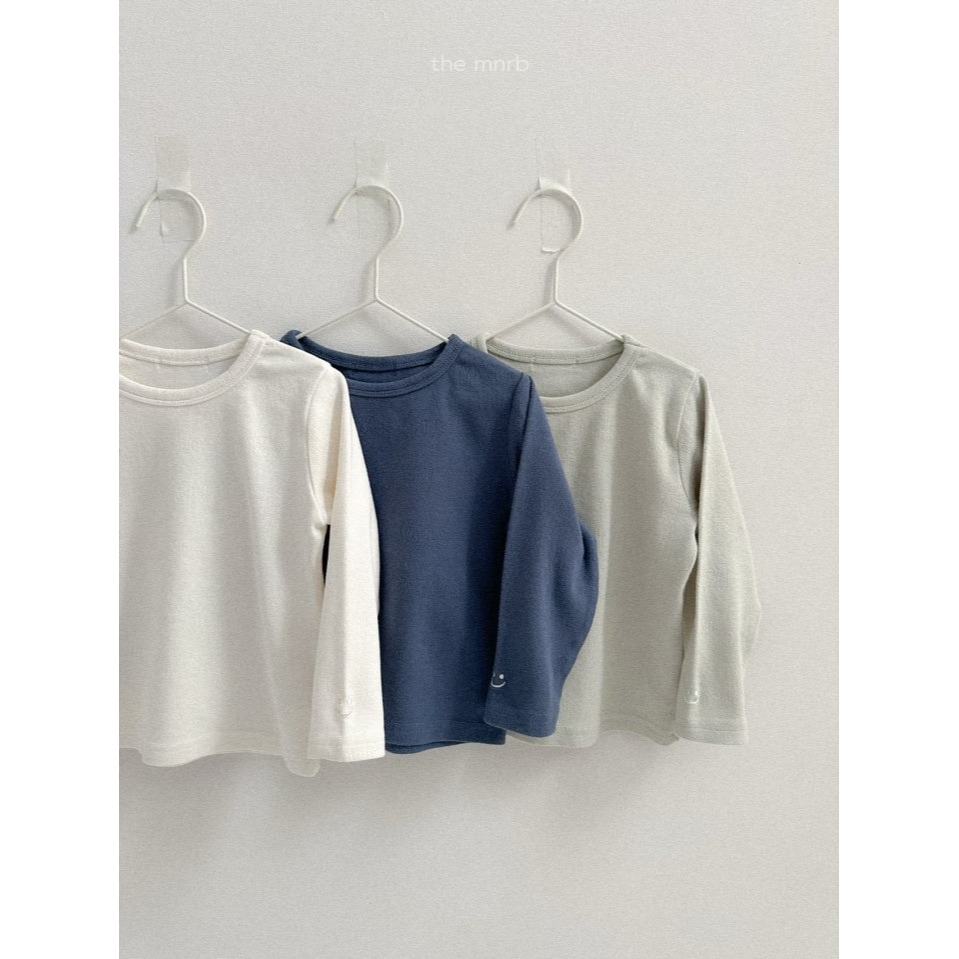 Minirobe 上衣 미니로브 스마일긴팔티-細節圖2