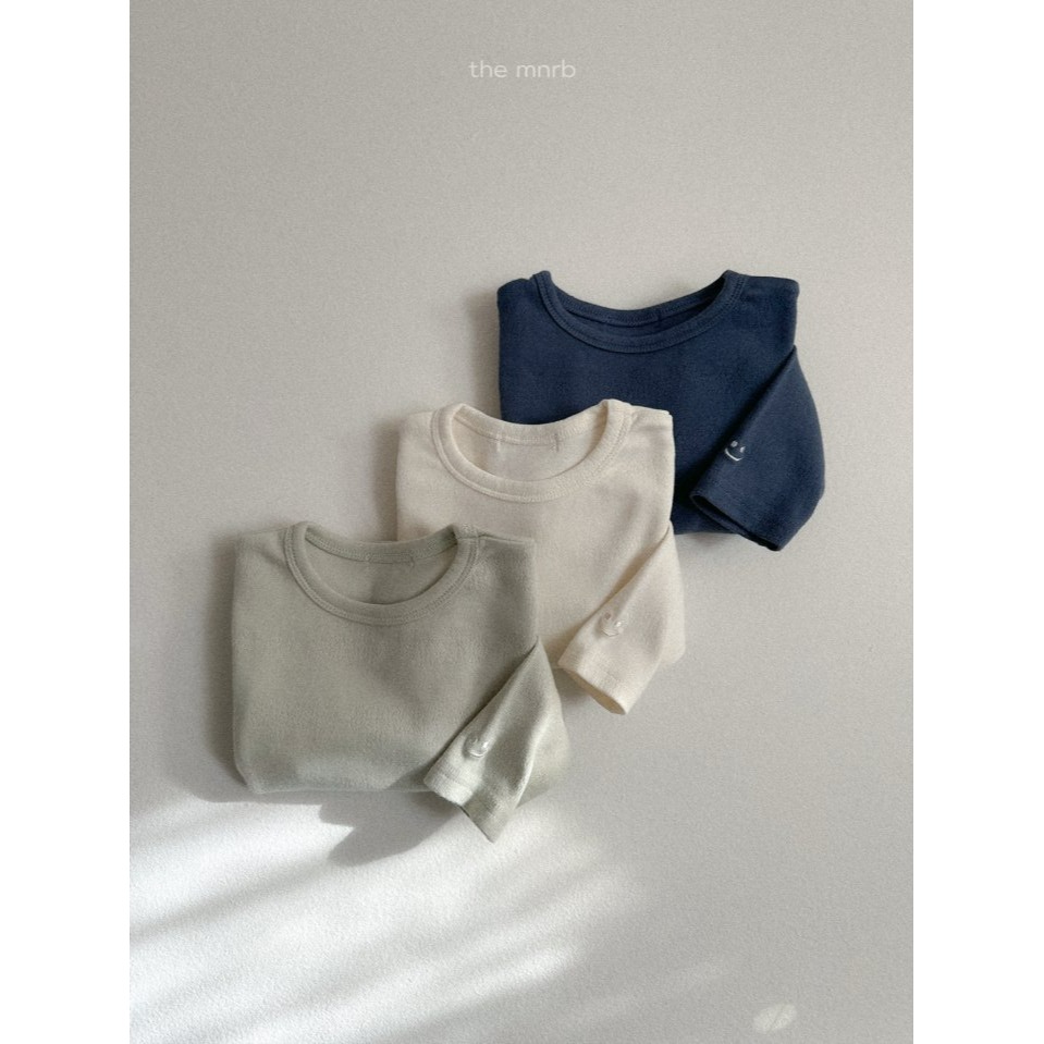 Minirobe 上衣 미니로브 스마일긴팔티-細節圖3