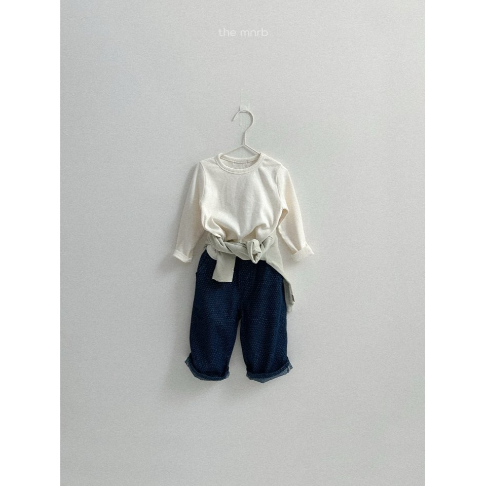 Minirobe 上衣 미니로브 스마일긴팔티-細節圖6