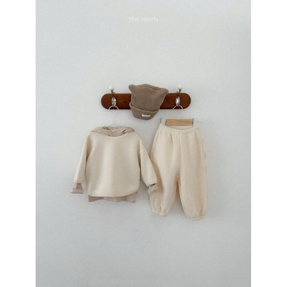 Minirobe 褲子 미니로브 블라썸조거팬츠-細節圖5