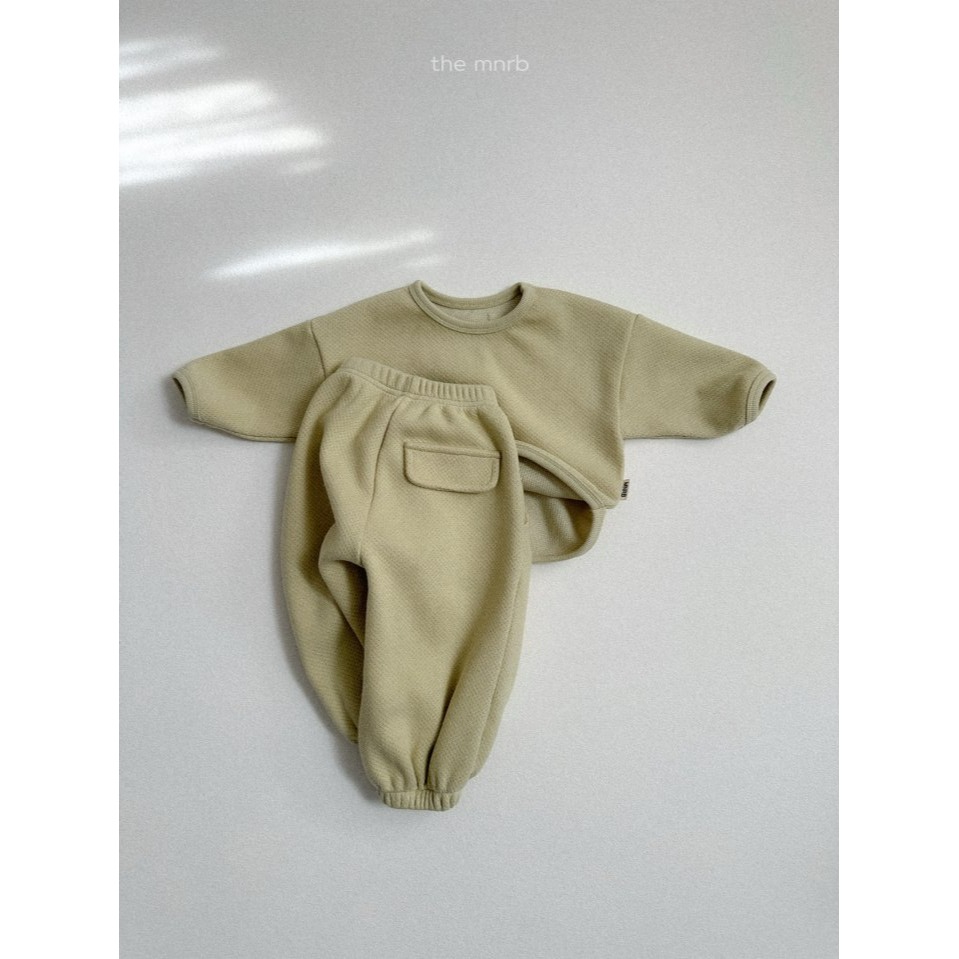 Minirobe 褲子 미니로브 블라썸조거팬츠-細節圖8